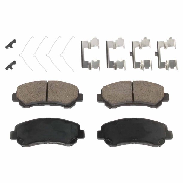 Brake Pad Set Compatible with 20142017 Nissan Juke Front