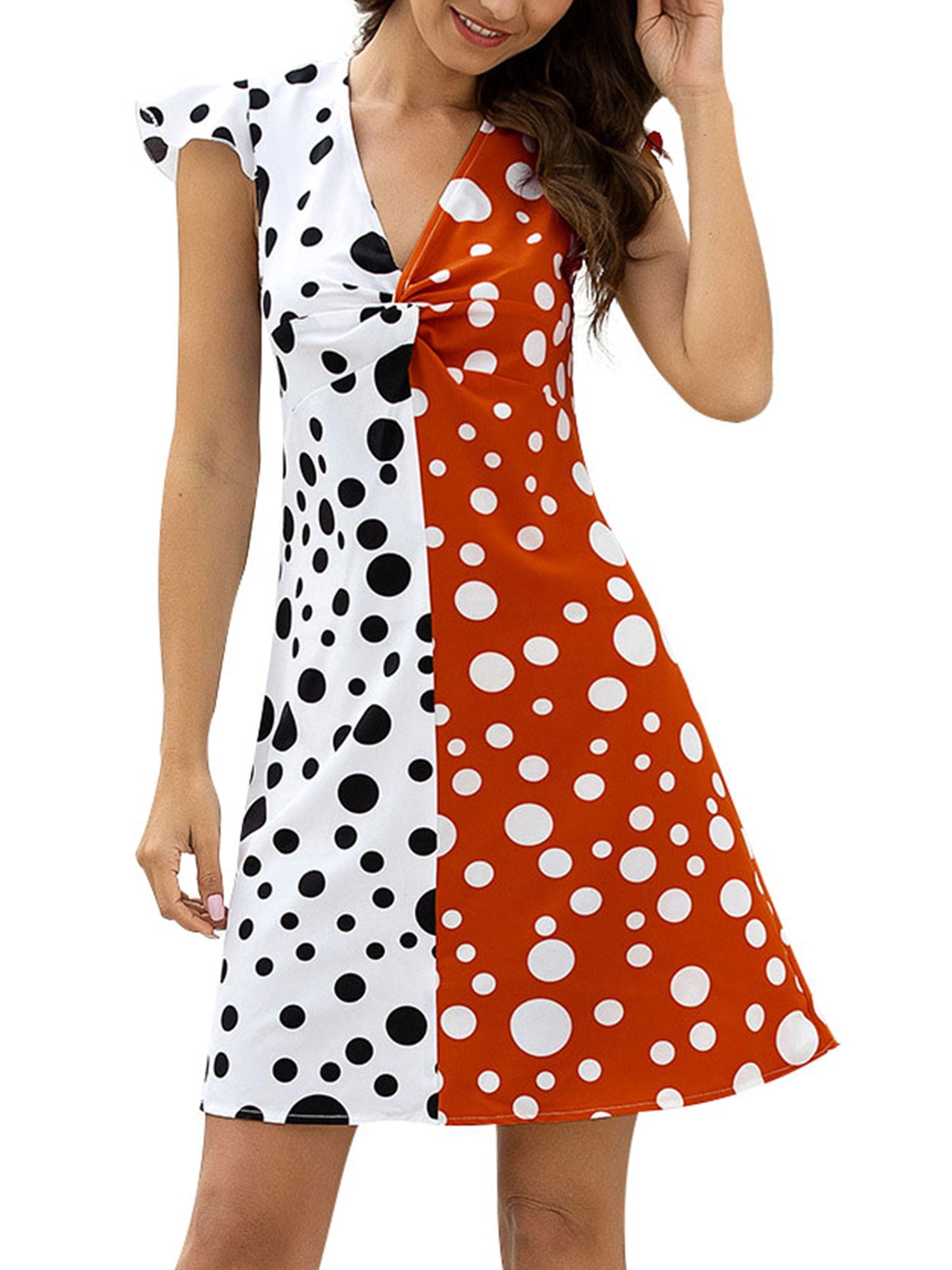 walmart polka dot dress