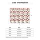 thumbnail image 5 of Fotbe Rose Flowers Manta de Franela con Estampado, Manta Ultrasuave para Cama, Sofá, Auto, Hipoalergénica y Antibolitas-80"x60", 5 of 6