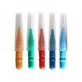 thumbnail image 5 of RAGUPEL 2026 New 50 Pcs Interdental Brushes - 5 Colors Soft Bristle Dental Floss Picks for Braces Teeth Cleaning, Travel-Friendly Oral Hygiene Kit for Adults/Kids, 5 of 7