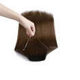 thumbnail image 4 of MY-LADY Thick Double Wire in Human Hair Extensions Invisible Headband Secret Fish Line No Clips/Tape Hairpiece Straight 16"/18"/20"/22" for Women, 4 of 10