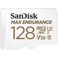 thumbnail image 2 of Tarjeta microSDXC SanDisk 128GB MAX Endurance con adaptador C10 U3 V30 4K UHD, 2 of 2
