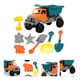 thumbnail image 4 of 1 Set 8pcs Playa Playthings Ingeniería Vehículos de arena Juguetes Jugando juguetes, 4 of 5