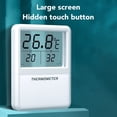 thumbnail image 4 of Fish Tank Thermometer, Aquarium Thermometer Easy To Read  for Terrarium Black,White, 4 of 7