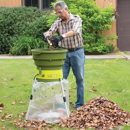 Sun Joe SDJ616 Shredder Joe 13-Amp 16:1 Reduction Electric Leaf Mulcher/Shredder