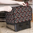 thumbnail image 7 of Lsque Houndstooth Green Red Print 2 Slice Toaster Cover , Kitchen Appliance Dustproof Protector , Toaster Protector Dustproof Kitchen Appliance Cover, 7 of 7
