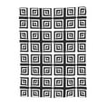thumbnail image 1 of Black White Seamless Texture Pattern Throw Blanket, Super Soft Anti-Pilling Flannel Bed Blankets, 60"x50", 1 of 8