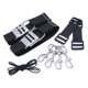 thumbnail image 2 of Kit de Servicio Correas Gemelas Soporte para Tanque Buceo Buceo Buceo Cam Band con Sunnimix Almohadilla de correa para tanque de buceo, 2 of 8