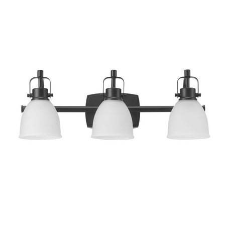

Globe Electric 91001507 Gilroy 3 Light 22 Wide Led Vanity Light - Black