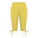 thumbnail image 4 of Ploknplq Leggings for Women,Yoga Pants Women,High Waisted Leggings for Women,Bow Yoga Pants Lightweight Pajama Pants Leggings,Plus Size Workout Leggings,Butt Lifting Leggings for Women Yellow 1 2XL, 4 of 5
