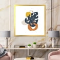 thumbnail image 3 of Designart 'Abstract Minimal Shapes Under Flowers IX' Modern Framed Art Print, 3 of 4