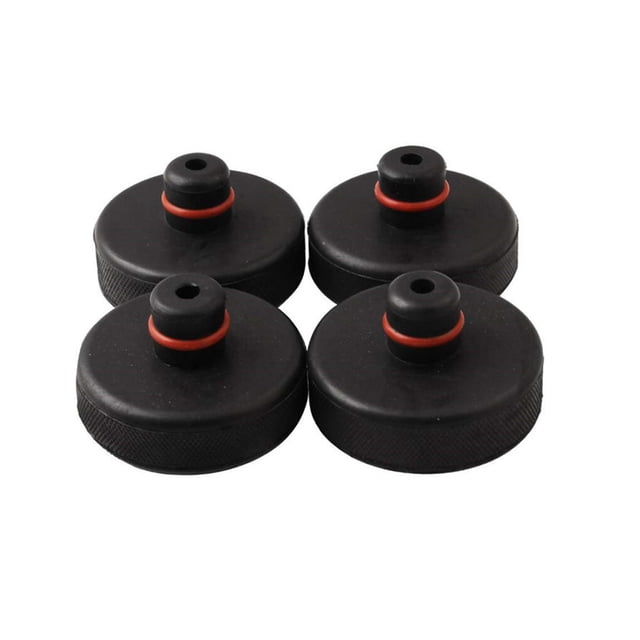 Scienceny 4 unids/set almohadilla de gato de elevación adaptador de goma de punto de elevación reemplazo de Protector de chasis para piezas de Vehículos, repuestos y accesorios Mis