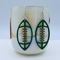thumbnail image 4 of Mall of Style - Green Football Earrings for Women - Football Jewelry - Football Stuff (Pine Green), 4 of 8