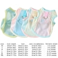 thumbnail image 3 of Breathable Ice Silk Dog Cooling Vest, UV Protection Lightweight Summer Puppy T-Shirt, Cooling Pet Apparel for Outdoor Walks, 3 of 4