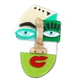 thumbnail image 2 of Broche de acrílico, broches de dibujos animados, joyería de , broches de cara para mochilas, sombreros, ropa, bolsos Verde Salvador Broches de acrílico, 2 of 10