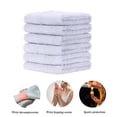 thumbnail image 3 of Sonducket Muñequeras de 6 piezas, a prueba de sudor, de doble capa, antideslizantes, absorbentes, lavables, ajustables, soporte Flexible, Protector Ropa Deportiva, Zapatos Blanco Sonducket OD2087-03B, 3 of 6
