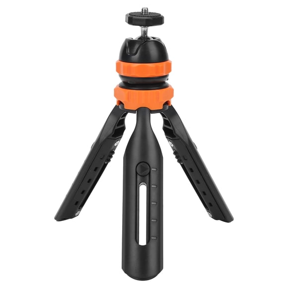 Mini Trépied Rétractable Compact avec Tête à Bille Réglable pour Support de Téléphone Portable