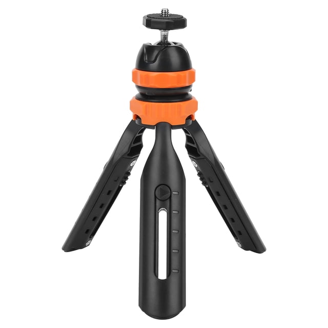 Mini Trépied Rétractable Compact avec Tête à Bille Réglable pour Support de Téléphone Portable