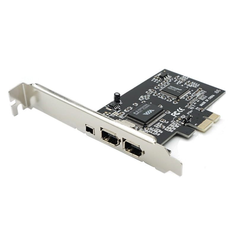 axGear PCIE PCIE FIREWIRE IEEE 1394 3 PORT FIRE WIRE CONTROLLER CARD