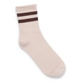 thumbnail image 6 of No Boundaries Women's Ribbed Mid Crew Socks, 6-Pack, Women's, Shoe Sizes 4-10, 6 of 8