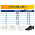 thumbnail image 6 of Sogebo Men's Ballroom Dance Shoes Black Leather Sole Tango Salsa Latin Character Shoe for Men 11M, 6 of 7