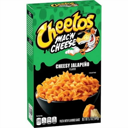Cheetos Cheetos Mac N Cheese Cheesy Jalepeno Box, 5.7 Ounce - Pack of 2