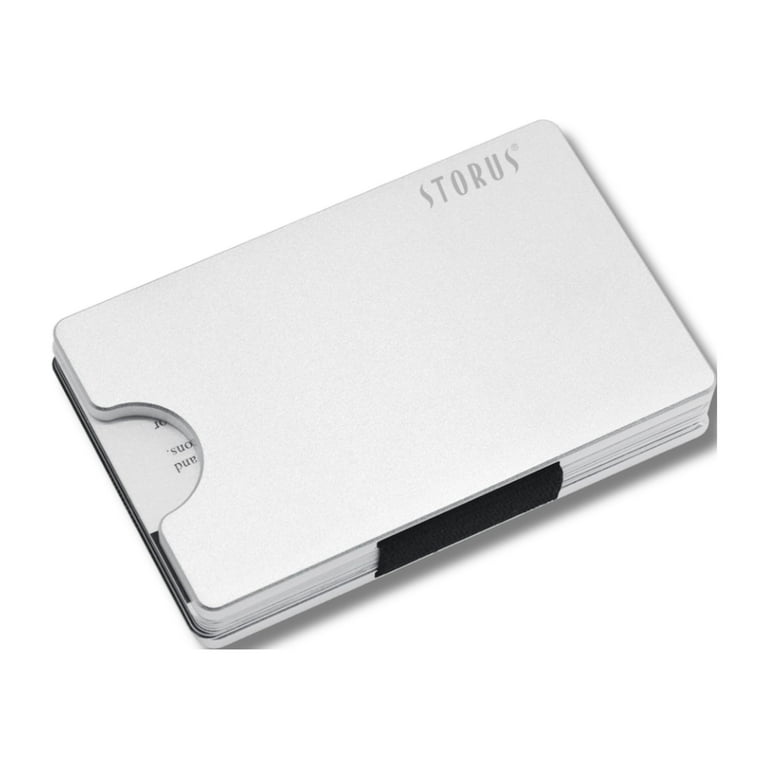 Storus Smart Wallet Premium Card Holder Money Clip Slim Minimalist RFID  Blocking Front Pocket Wallet for Men, Father's Day, Groomsmen, Graduate,  Gift