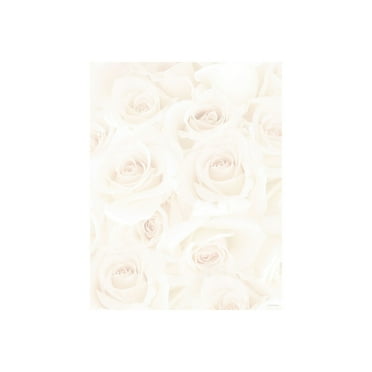 Great Papers! Blush Roses Letterhead, 80 Count, 8.5"x11" (2014334)