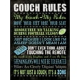 thumbnail image 2 of Marrott, Stephanie 15x18 Black Ornate Wood Framed with Double Matting Museum Art Print Titled - Couch Rules - Black, 2 of 4