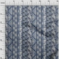 thumbnail image 3 of oneOone Cotton Cambric Blue Fabric Aaian Batik Dress Material Fabric Print Fabric By The Yard 56 Inch Wide, 3 of 4