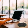thumbnail image 4 of Waiimak 15W Ultra Thin Round Qi Wireless Charger Gift Desktop Mobile Wireless Charger, 4 of 9
