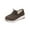 Brown Flats Shoes, variant on Women's Casual Lace-Up Shoes Thick-Soled Round Toe Solid Color Spring Summer Footwear Comfortable Lightweight Outdoor Indoor
