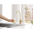 thumbnail image 5 of Aguastella As09Bg Grifo De Filtro De Agua De Cocina De Acero Inoxidable De Oro Cepillado Grifo Ro Para La Mayoría De Las Unidades De Ósmosis Inversa O Sistemas De Filtración De Agua En Espacios Sin Ai, 5 of 5