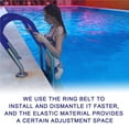 thumbnail image 4 of Cateissary Swimming Pool Handrail Cover Pond Safety Railing Handles Soft Protector Covers Ladder Fence Sleeve Fastener Elastic De coser, 4 of 6