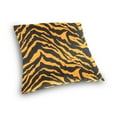 thumbnail image 3 of Tiger Print Background Throw Pillow Covers Couch Pillowcases Decor for Bed Sofa 18" x 18", 3 of 7