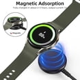 thumbnail image 3 of Magnetic Wireless Watch Charger for Samsung Galaxy Watches 6/6 Classic/ 5/5 Pro/4/4 Classic/3/Active 2/Active, 3.5W USB Wireless Magnetic Dock Charging Cable for Samsung Galaxy Watches, 3 of 9