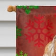 thumbnail image 3 of Carolines Treasures SC9584CHF Cocker Spaniel Red Snowflake Christmas Flag Canvas House Size, 3 of 4
