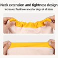 thumbnail image 5 of Fashionable Pet Hooded Raincoat, Dog Raincoat, Cape Style Reflective Dog Clothing To Keep Your Dog Dry And Comfortable On Rainy (XXL,Yellow), 5 of 7