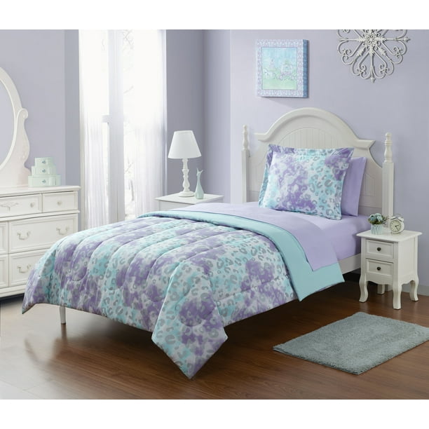 Bed In A Bag Coordinating Bedding Set, Mermaid Bed Frame Twin With Storage