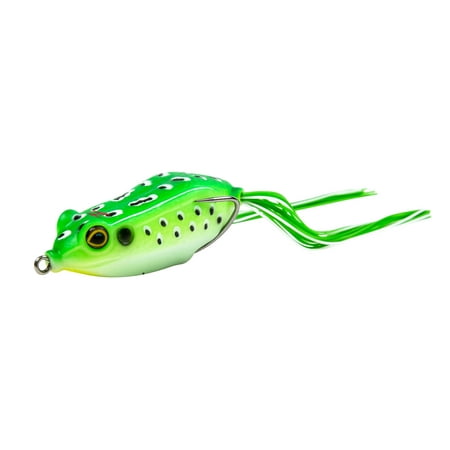 UPC: 0897744005688 | Z-Man LFWL-01 Leap Frogz Walking Frog 2.75In Green Leopard Fishing Lure