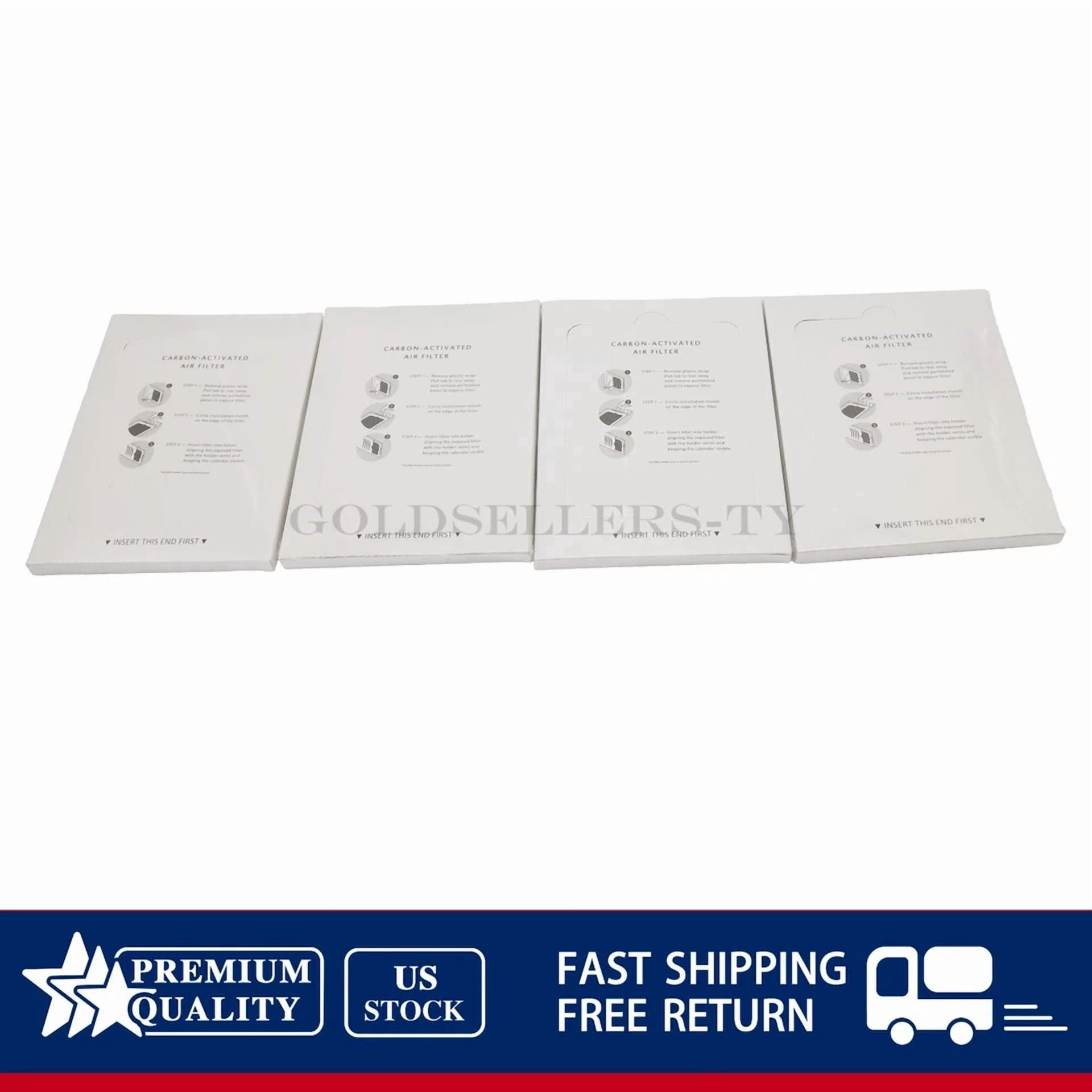 4X For Frigidaire Paultra Pure Air Ultra Electrolux Eafcbf Fridge Filter