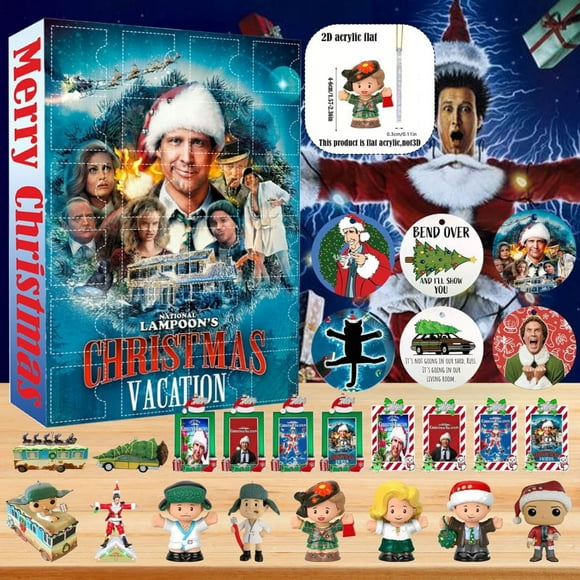Christmas Advent Calendar 2024,Christmas Countdown Calendar for Kids Adult,24 Days of Christmas Advent Calendar,24PC Cute Cartoon Elf Figures Doll Christmas Gift