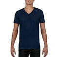 thumbnail image 2 of Gildan Soft Style V-Neck Navy, 2 of 2