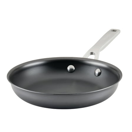 KitchenAid NITRO Carbon 8.5 Inch Steel Skillet, Induction Compatible, Metal Utensil, Broiler and Oven Safe to 750°F,