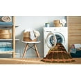 thumbnail image 2 of Ahgly Company Machine Washable Indoor Square Transitional Night Red Area Rugs, 8' Square, 2 of 7