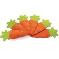 thumbnail image 4 of pdqouc Reusable Felt Utensil Sleeve, Carrot Shape Cutlery Holder Pouch for Easter and Spring Table Decor, Silverware Organizer for Napkin Rings and Party Dining, 4 of 5
