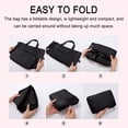 thumbnail image 4 of Foldable Travel Bag for Hand Luggage, Wet and Dry Separation with Mesh Compartments, Multipurpose for Weekend Trips and Beach Days, Topliu, 4 of 7