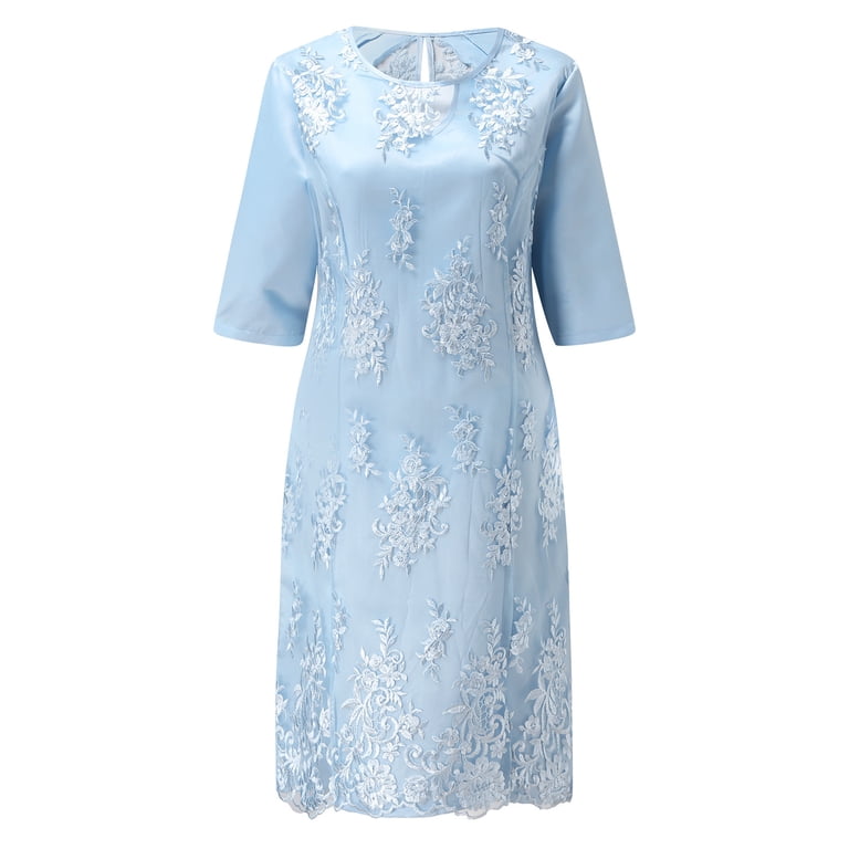 Women Plus Size Elegant Formal Dress Vintage Back Zipper Short Midi Dress Ladies Evening Lace Floral Party Dress Size 16 Dresses for Women Casual Skater Dress for Women Fit And Flare Dress Women Plus Size Elegant Formal Dress Vintage Back Zipper Short Midi Dress Ladies Evening Lace Floral Party Dress Size 16 Dresses for Women Casual Skater Dress for Women Fit And Flare Dress
