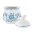 thumbnail image 6 of The Pioneer Woman Agatha Stoneware Sugar Bowl with Lid, Blue, 6 of 8