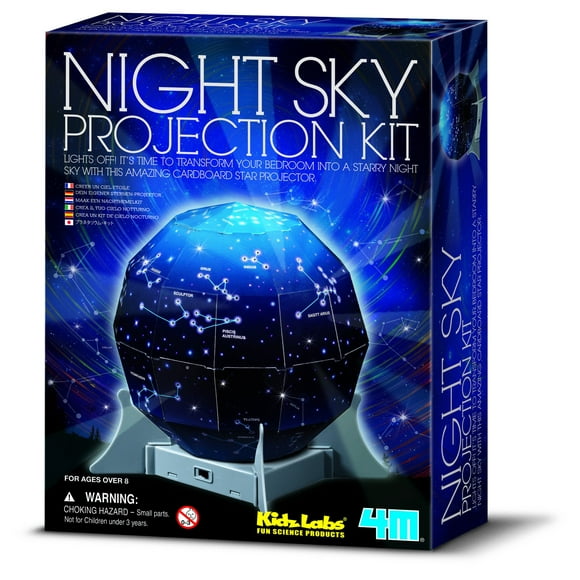 4M - P13233 KidzLabs: Kit de Projection de Ciel Nocturne
